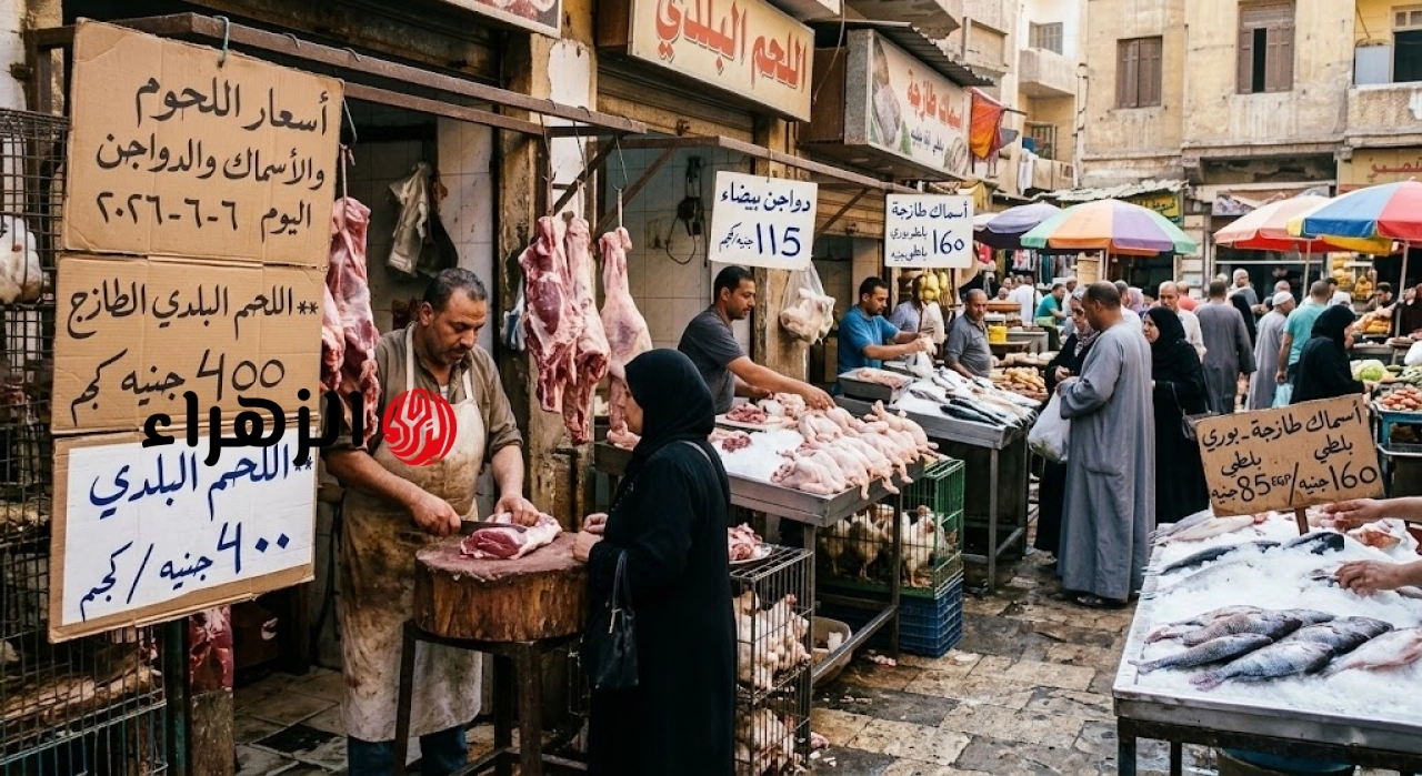 اللحم البلدي يسجل 400 جنيه.. ننشر تحديث أسعار اللحوم والدواجن والأسماك اليوم الأحد بالأسواق