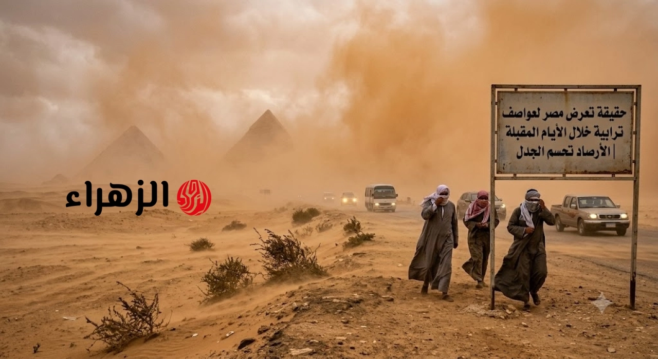 الأرصاد تكشف حقيقة تعرض مصر لعواصف ترابية لمدة 5 أيام