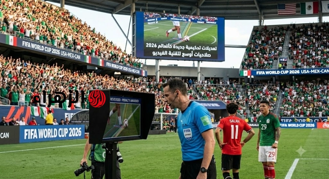 فيفا يقر تعديلات تاريخية بقوانين كأس العالم 2026.. عقوبات صارمة وصلاحيات أوسع للـ VAR