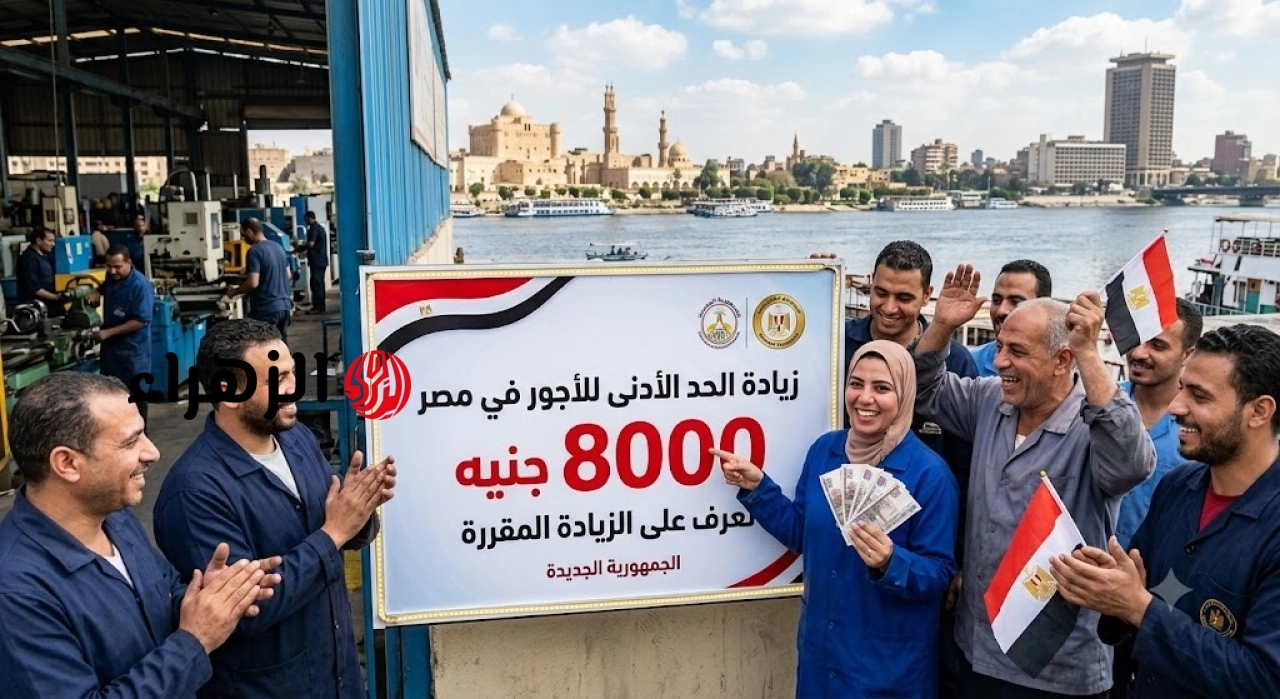 بزيادة 1000 جنيه.. جدول المرتبات الجديد ورفع الحد الأدنى للأجور لـ 8000 جنيه