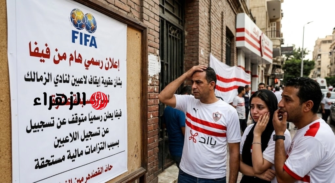 صدمة جديدة للقلعة البيضاء.. “فيفا” يعلن إيقاف قيد الزمالك رسمياً للمرة الـ 17