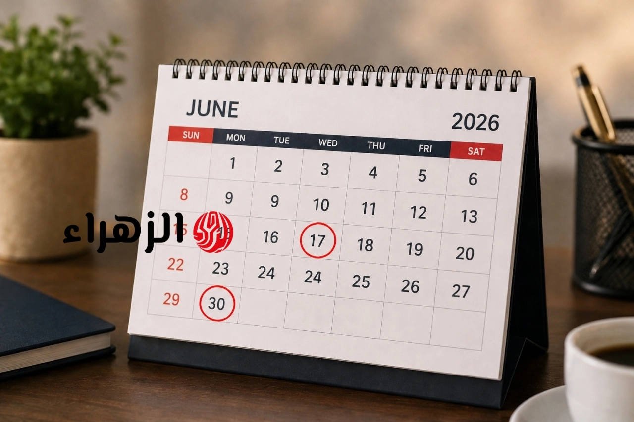 بينها رأس السنة الهجرية.. يومان إجازة رسمية مدفوعة الأجر للقطاعين العام والخاص في يونيو 2026