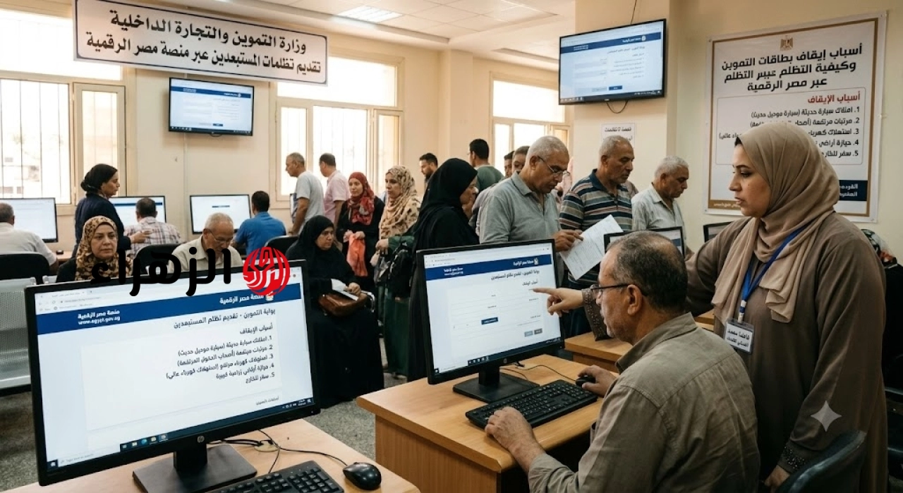 التموين تفتح باب التظلمات للمستبعدين من الدعم عبر منصة “مصر الرقمية” وتوضح أسباب الإيقاف