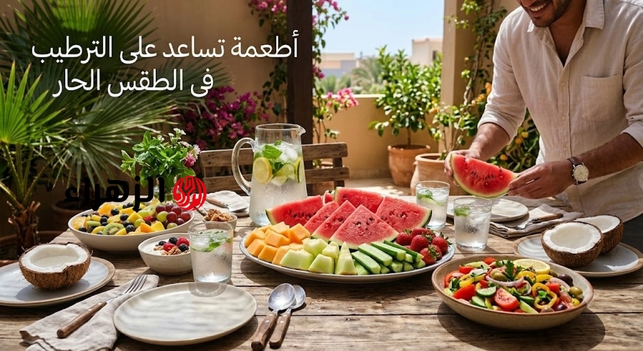 ليس الماء وحده.. دليلك الشامل لأفضل الأطعمة التي تحمي جسمك من الجفاف في الصيف