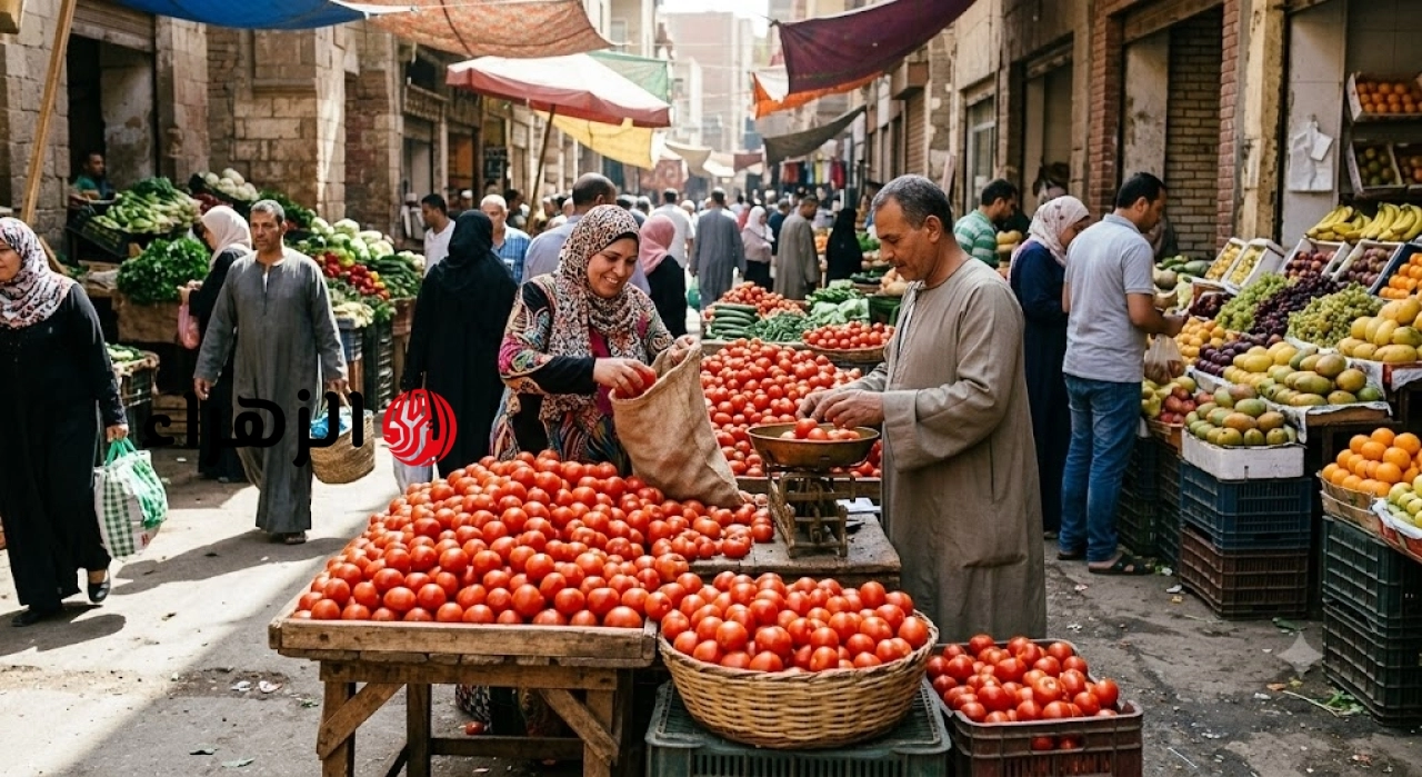 انخفاض أسعار الخضراوات واستقرار الفاكهة بالأسواق اليوم الثلاثاء.. الطماطم تبدأ من 6 جنيهات