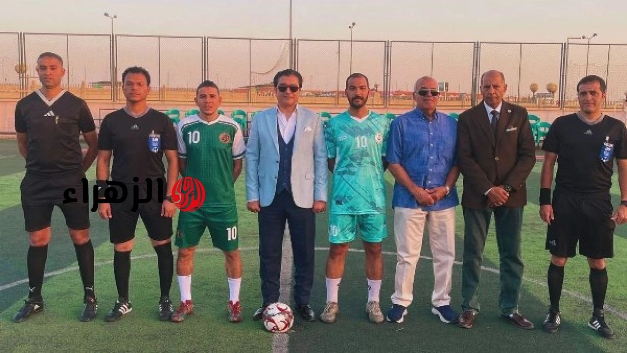 أحمد سمير سليمان يفتتح النسخة السادسة لبطولة كأس مصر للميني فوتبول