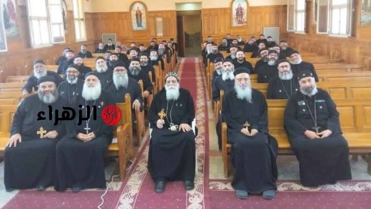 إيبارشية أكتوبر وأوسيم تعقد السيمنار النصف السنوي للكهنة بمشاركة مجمع الكهنة