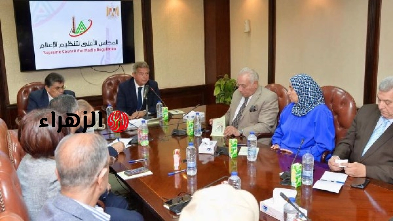 الأعلى للإعلام يناقش مع مقدمي البرامج الرياضية والصحفيين وصناع المحتوى آليات دعم المنتخب