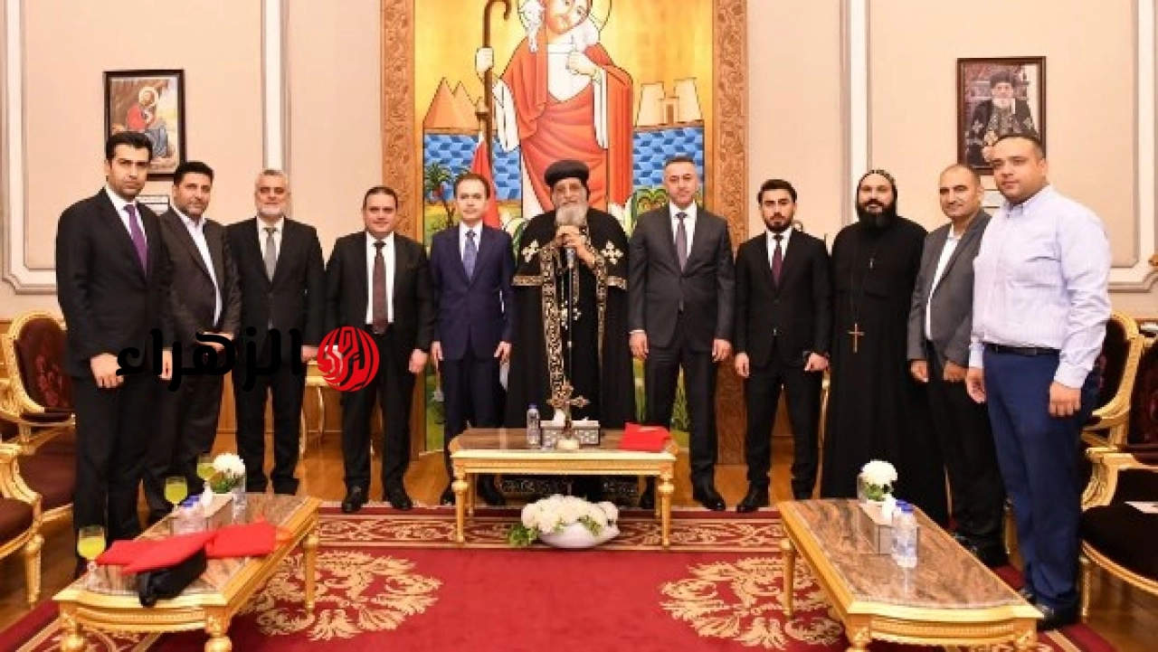 البابا تواضروس يستقبل وزير الأوقاف بحكومة إقليم كردستان لبحث تعزيز العلاقات الدينية