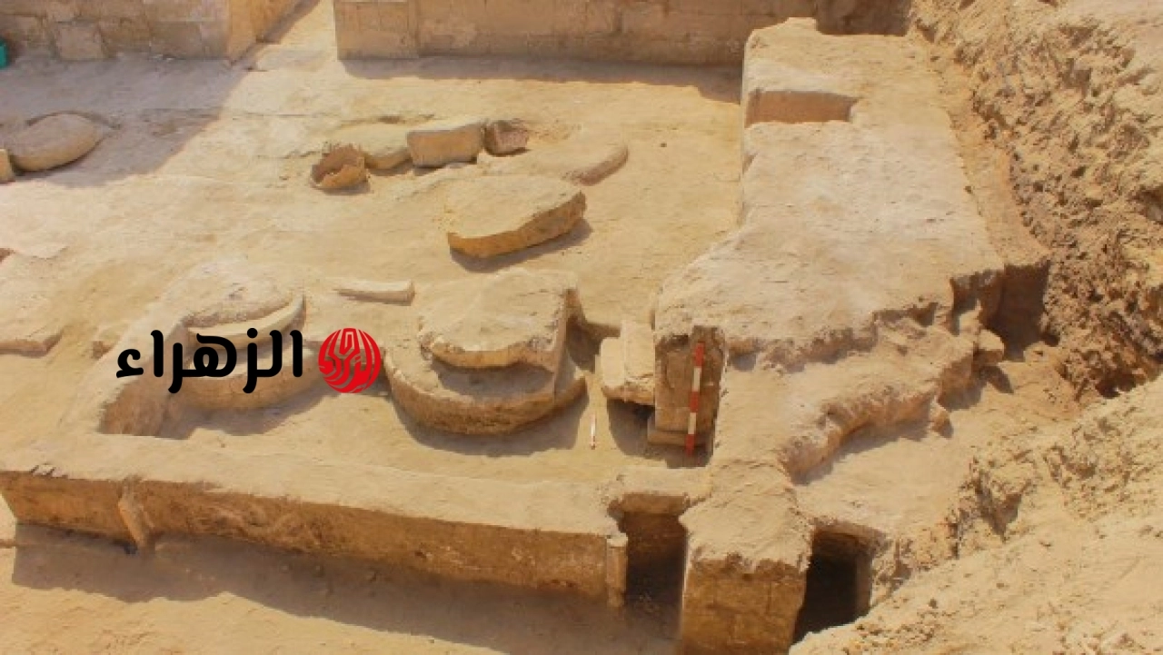 البعثة الأثرية تعلن اكتشاف عناصر معمارية جديدة في معبد القصر القديم بالواحات البحرية