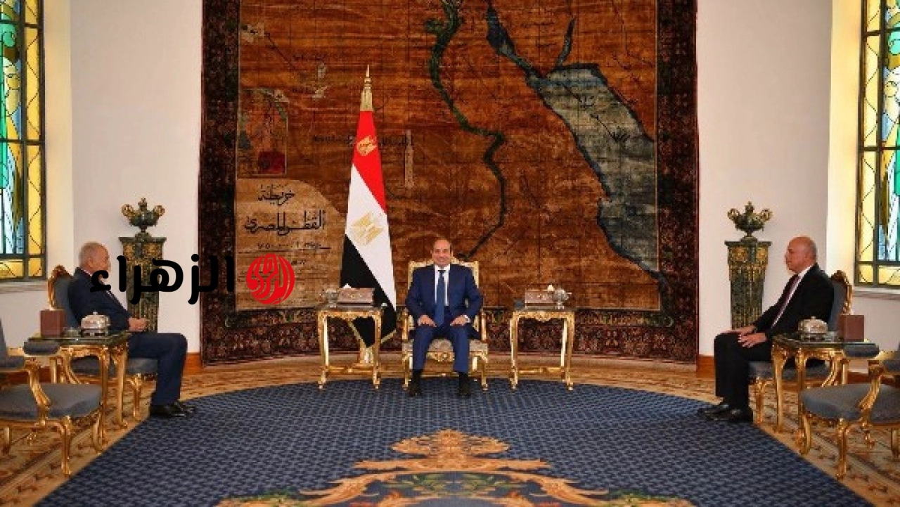 الرئيس السيسي يستقبل أمين عام جامعة الدول العربية لبحث تحديات الأمن العربي