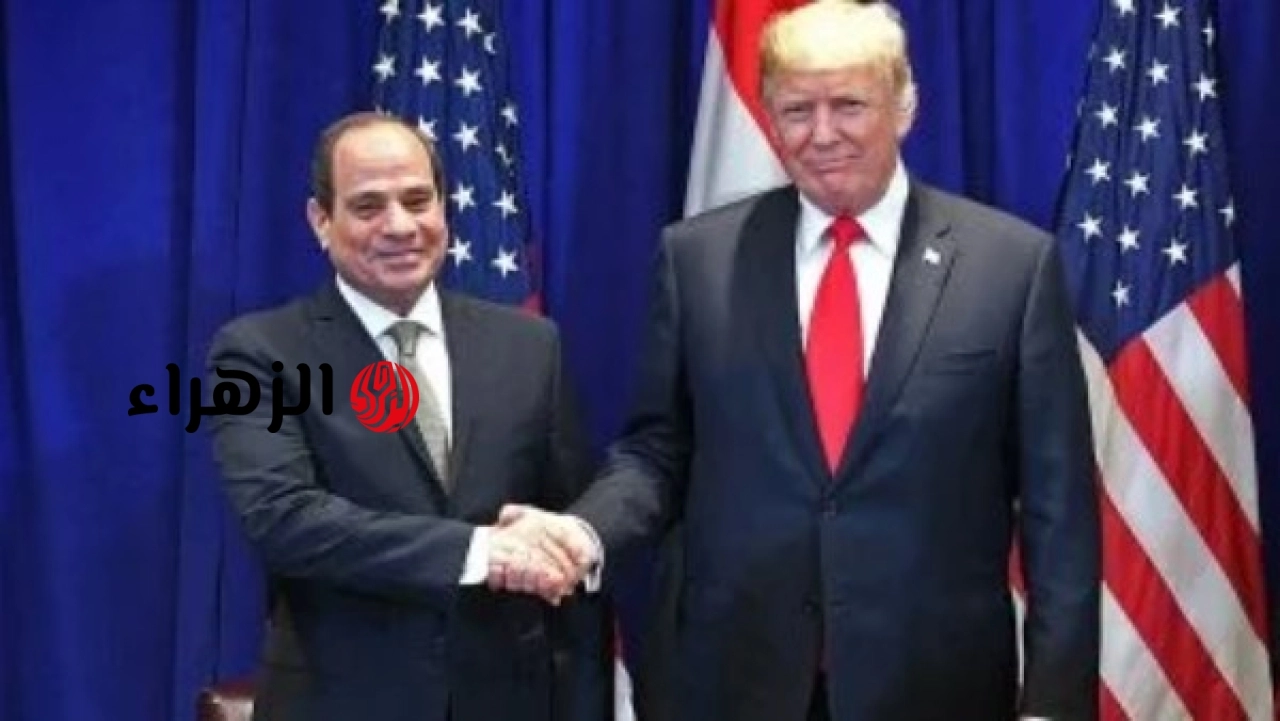 السيسي يؤكد قوة العلاقات بين مصر والولايات المتحدة خلال لقائه مع الرئيس الأمريكي دونالد ترامب