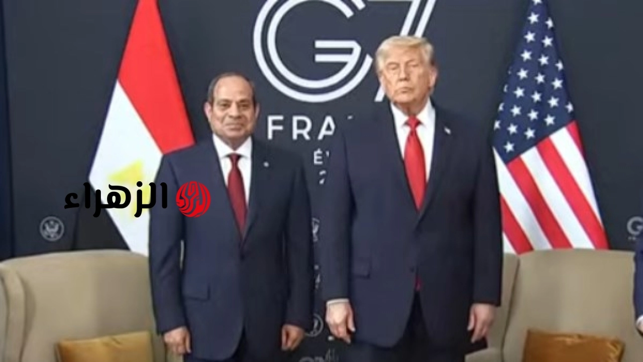 السيسي يبحث تعزيز الشراكة وملفات المنطقة مع الرئيس الأمريكي ترامب خلال قمة في إيفيان