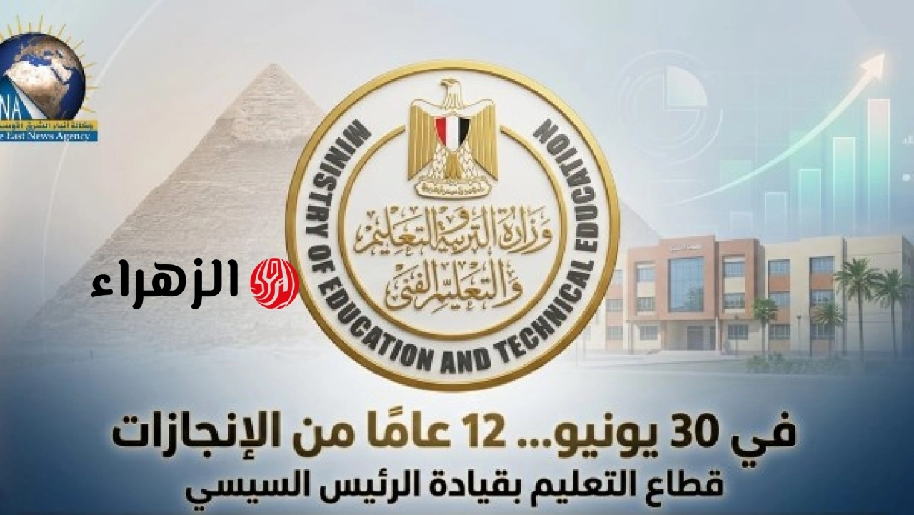 السيسي يعلن تحقيق إنجازات في قطاع التعليم خلال 12 عاما منذ 30 يونيو