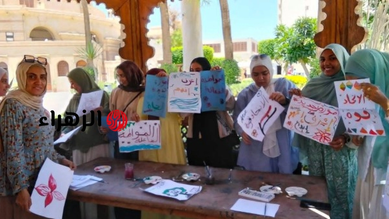 المتحف القبطي ينظم ورشا فنية لزوار الهيئة الإنجيلية