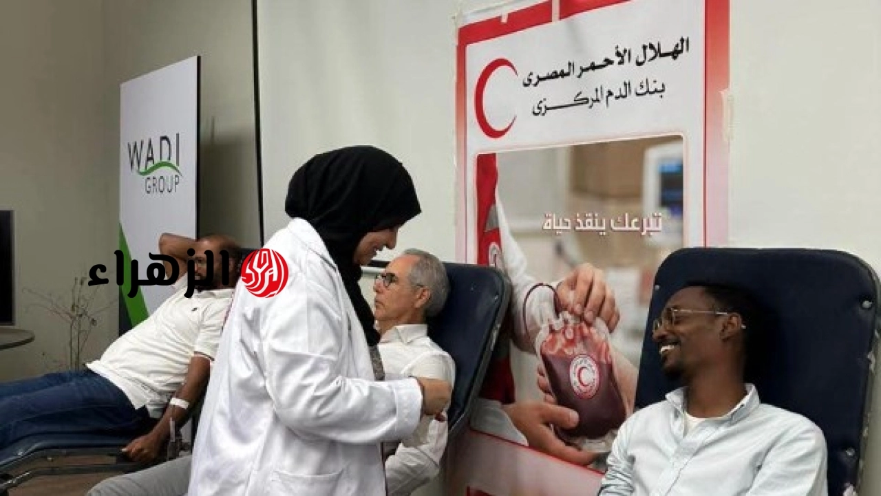 الهلال الأحمر يواصل حملات التبرع بالدم في عدد من المحافظات