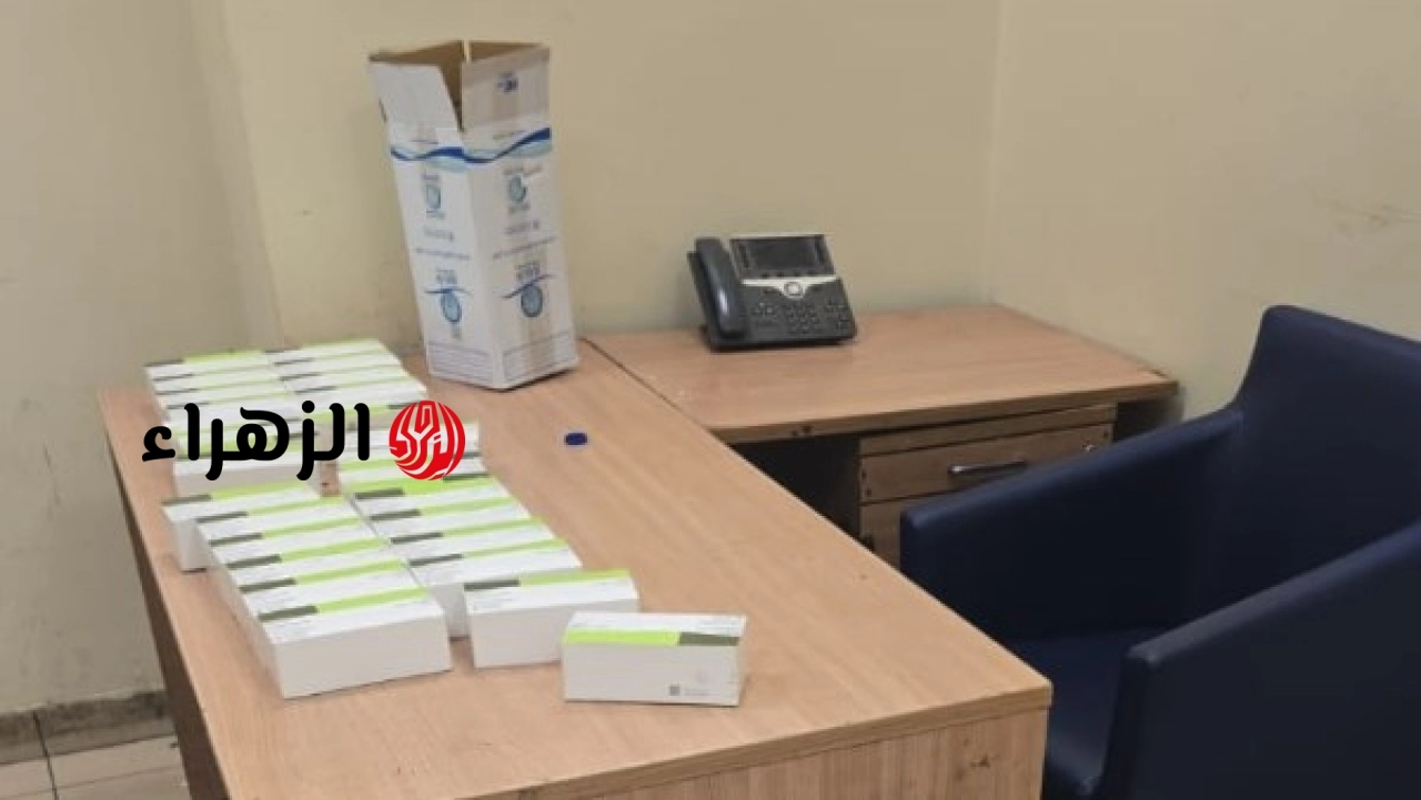 جمارك مطار القاهرة تضبط محاولة تهريب أدوية داخل كراتين مياه زمزم بواسطة راكب