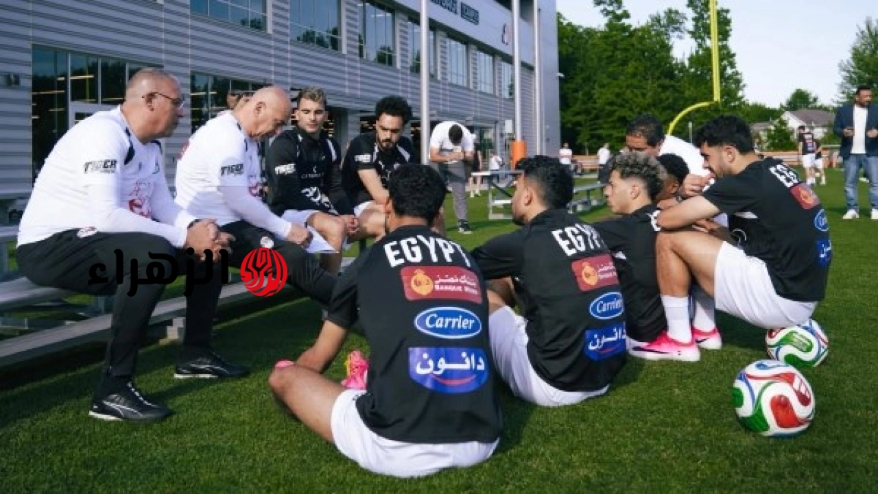 حسام حسن يجهز هجوم منتخب مصر لودية البرازيل بمحاضرات فنية في أمريكا