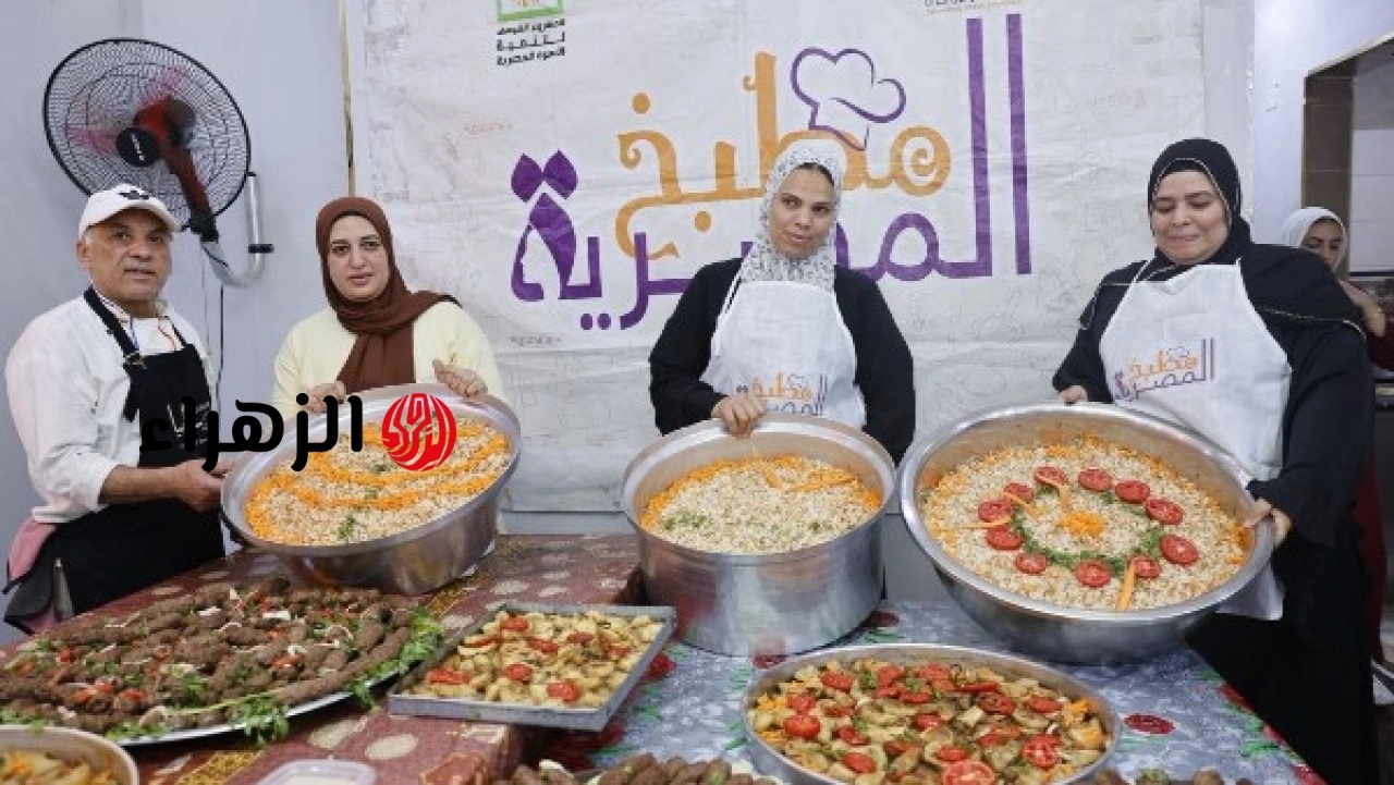 فرع المجلس القومي للمرأة بالقاهرة ينظم فعاليات مطبخ المصرية في حي دار السلام