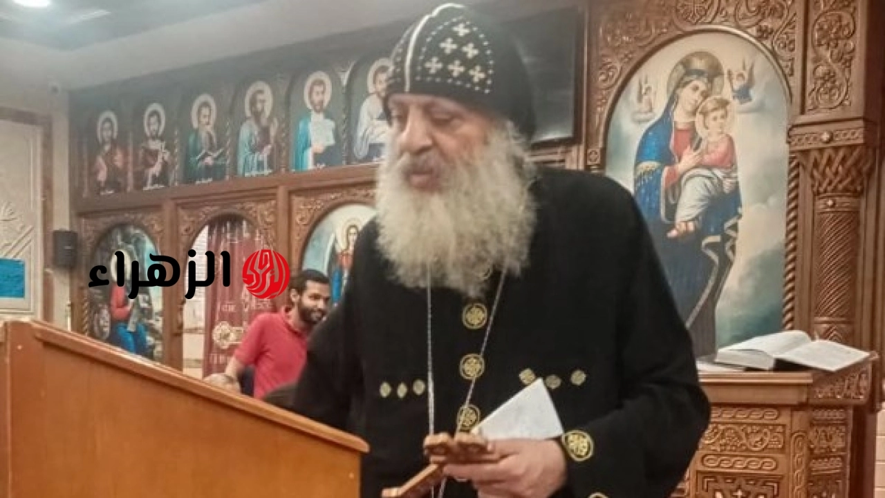 كنيسة مارمينا بحدائق حلوان تختتم النهضة السنوية بحضور الأنبا أبانوب