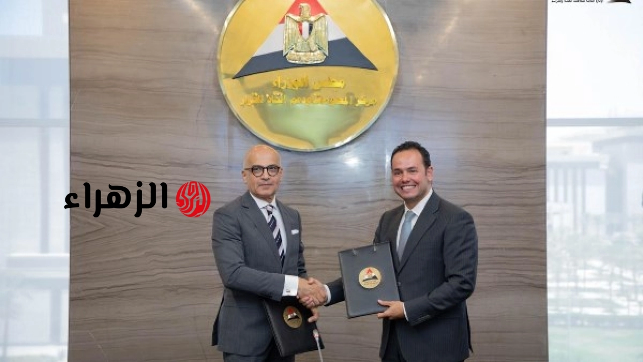 مركز معلومات مجلس الوزراء يوقع بروتوكول تعاون مع جامعة عين شمس في العاصمة الإدارية الجديدة