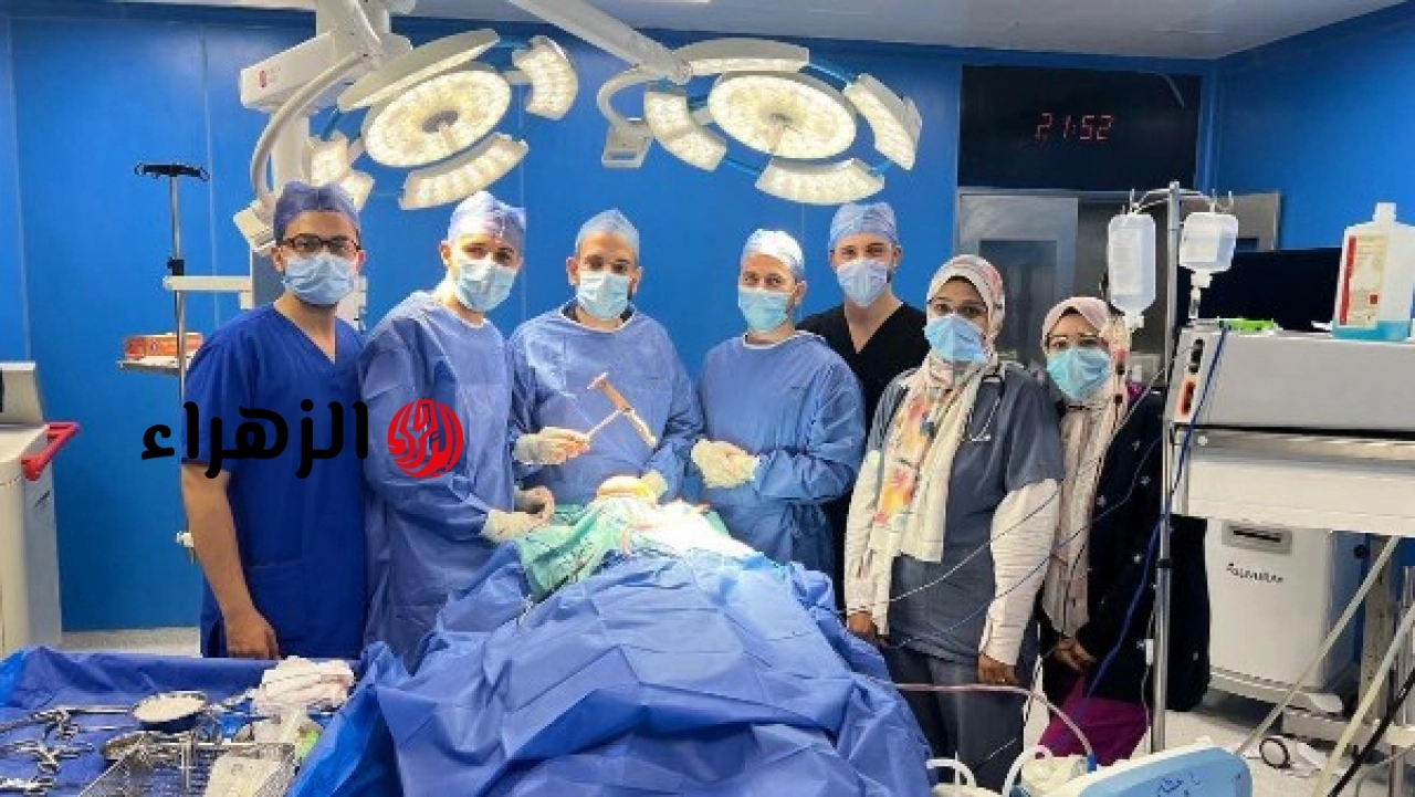 مستشفيات جامعة بنها تجري جراحة دقيقة لإنقاذ طفلة بعد تعرضها لوعكة صحية حادة