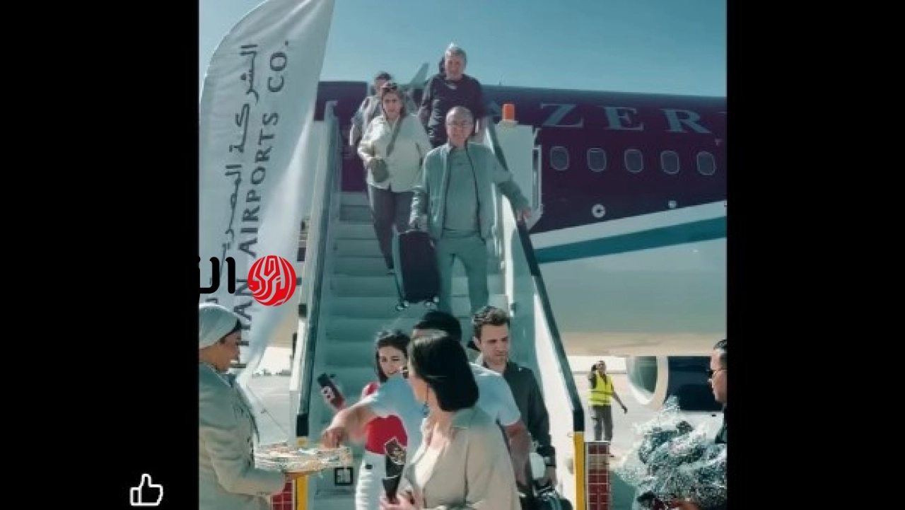 مطار العلمين يستقبل أولى رحلات الشركة الأذربيجانية ضمن جدول التشغيل الصيفي