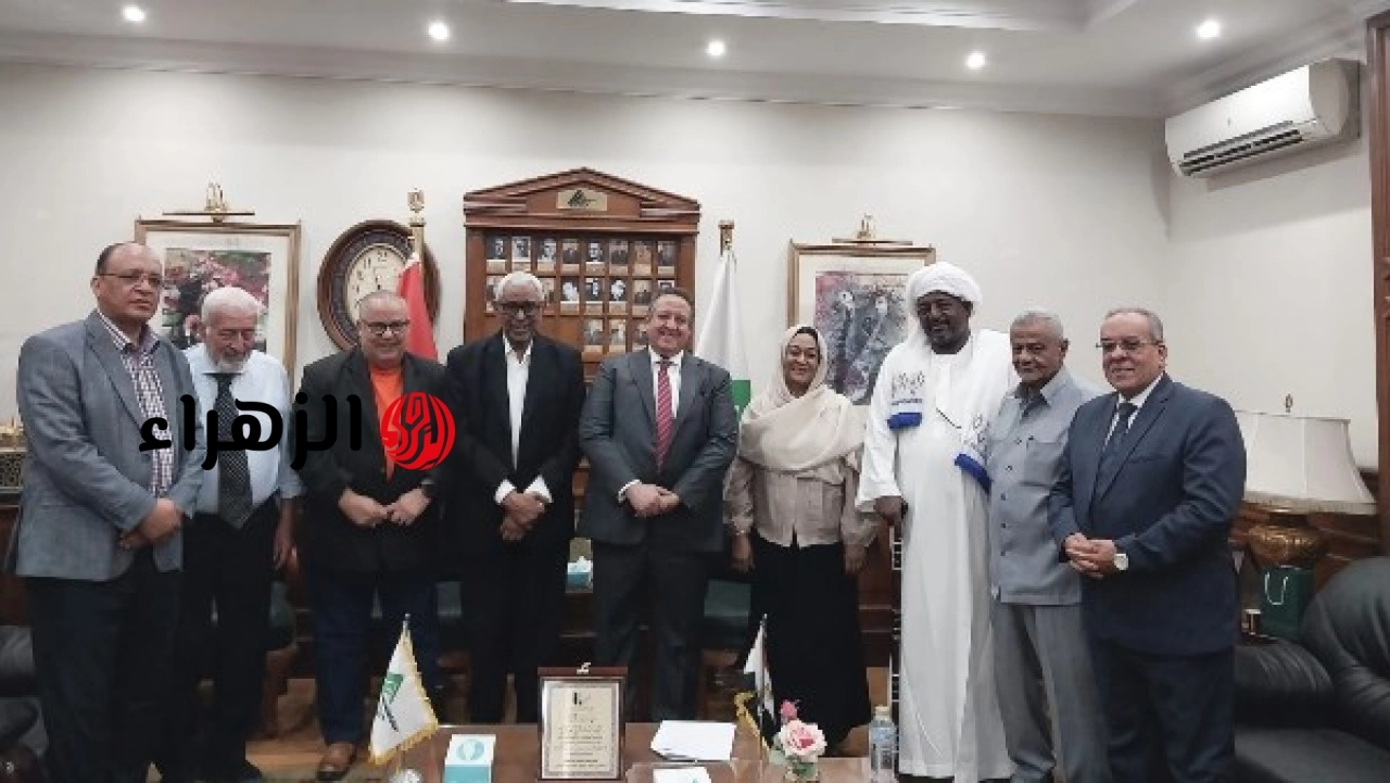 نقيب المهندسين يبحث مع وفد سوداني تعزيز التعاون المشترك في المجالات الهندسية
