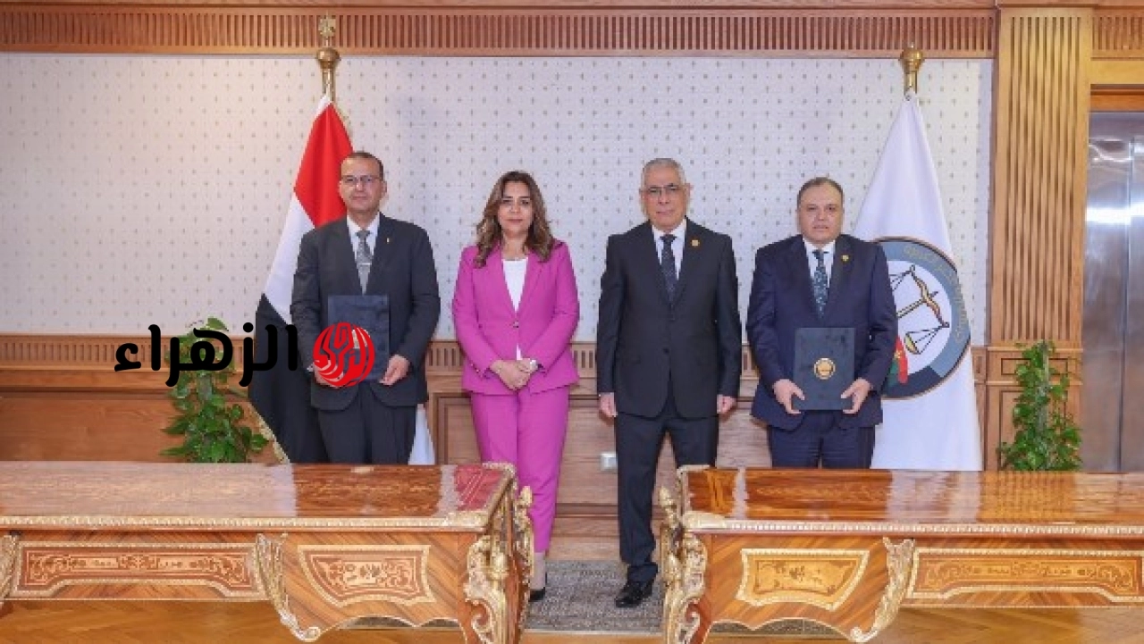 وزيرة التنمية المحلية والبيئة والنائب العام يشهدون تسليم 52 قطعة أرض للوزارة بعد إخلاء إشغالات المركبات