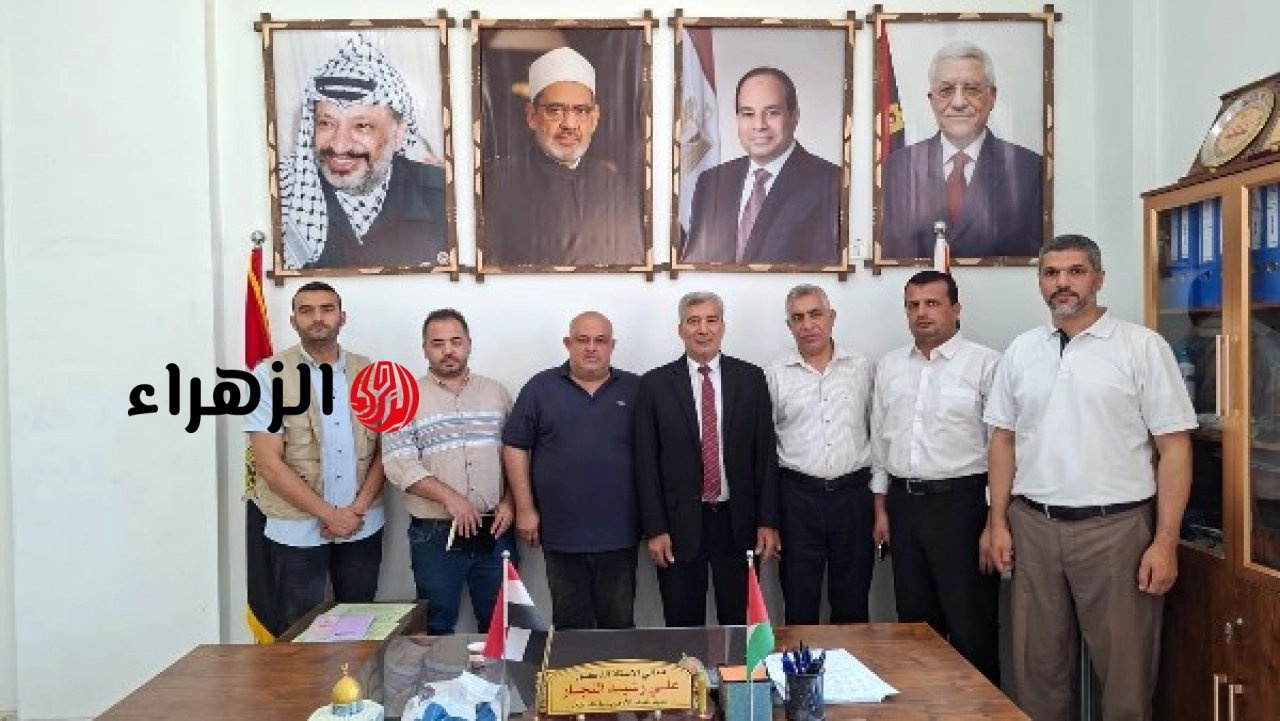 وفد من برنامج الأمم المتحدة الإنمائي ومجموعة غزة يبحث التعاون مع المعاهد الأزهرية في فلسطين