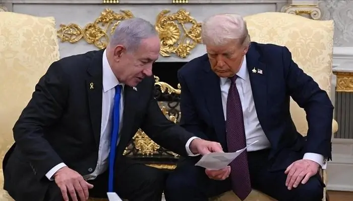 هدنة الجنازة ترامب يعلن تعليق المحادثات مع طهران ويبعث برسالة حازمة لنتنياهو 4 ترامب ونتنياهو