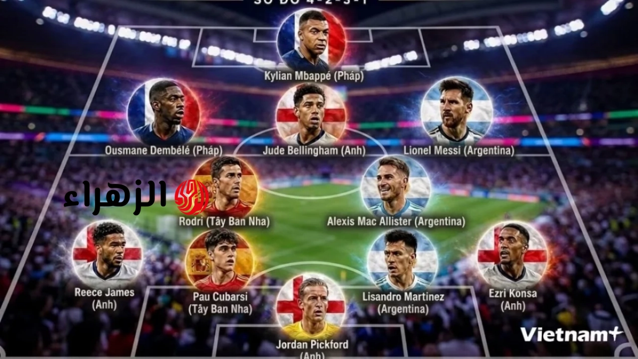 https://www.vietnam.vn/ar/doi-hinh-tieu-bieu-vong-ban-ket-world-cup-2026-goi-ten-messi-mbappe