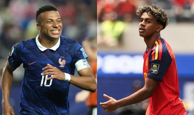 مباراة مبابي ضد يامال تجذب الانتباه.