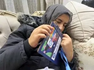 والدة السباح يوسف محمد