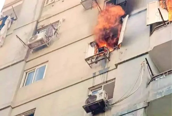 مأساة في الطابق السابع غموض وشبهة جنائية تلاحق حريق العمرانية المفجع 4 حريق العمرانية