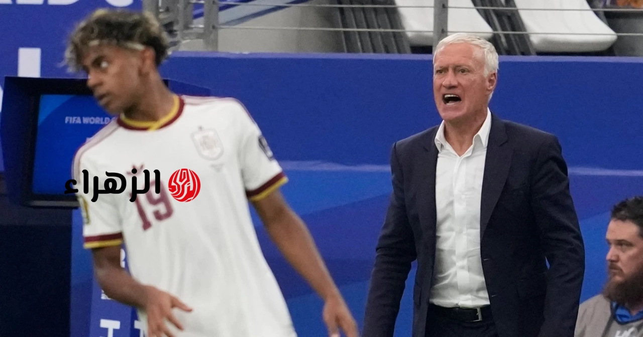 انتقد المدرب ديشامب الحكم بعد أن خسرت فرنسا فرصة التأهل لنهائي كأس العالم.