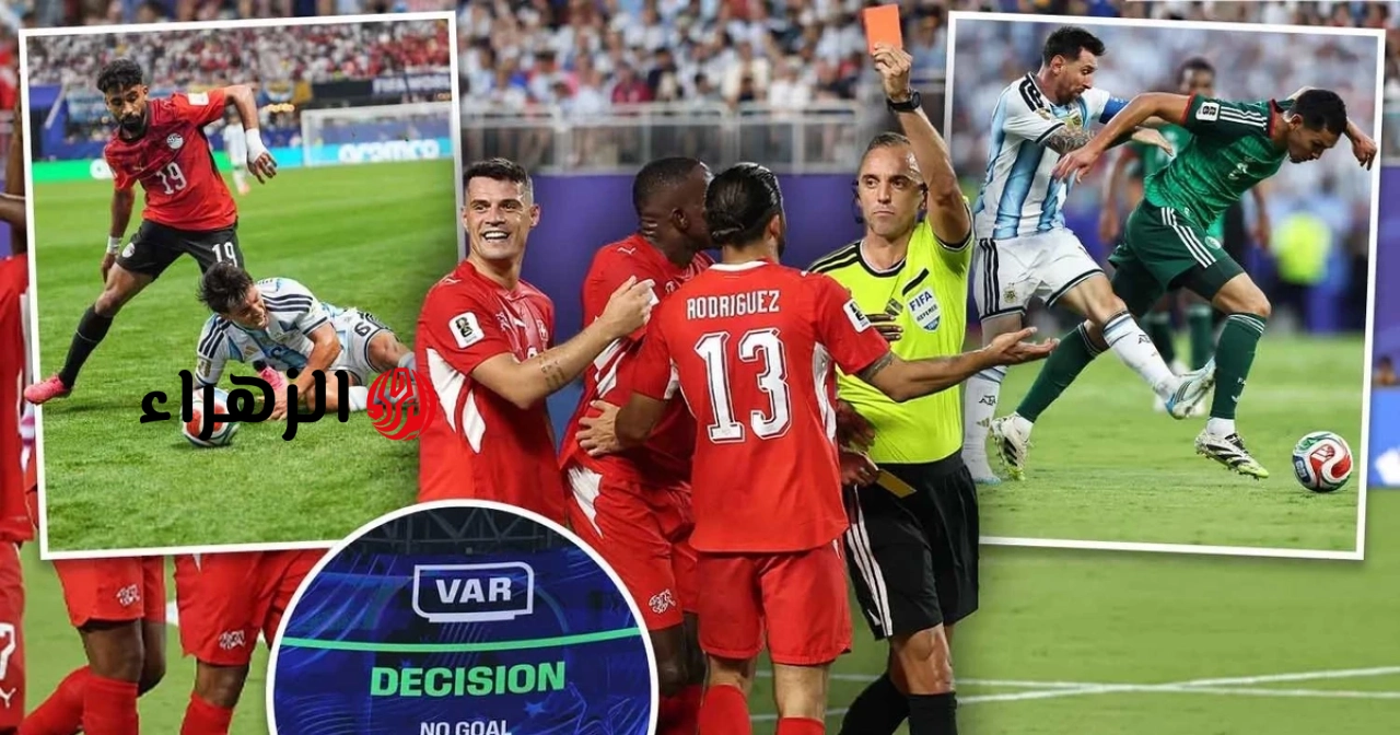 مخاوف بشأن تقنية “VARgentina” قبل مباراة إنجلترا والأرجنتين.