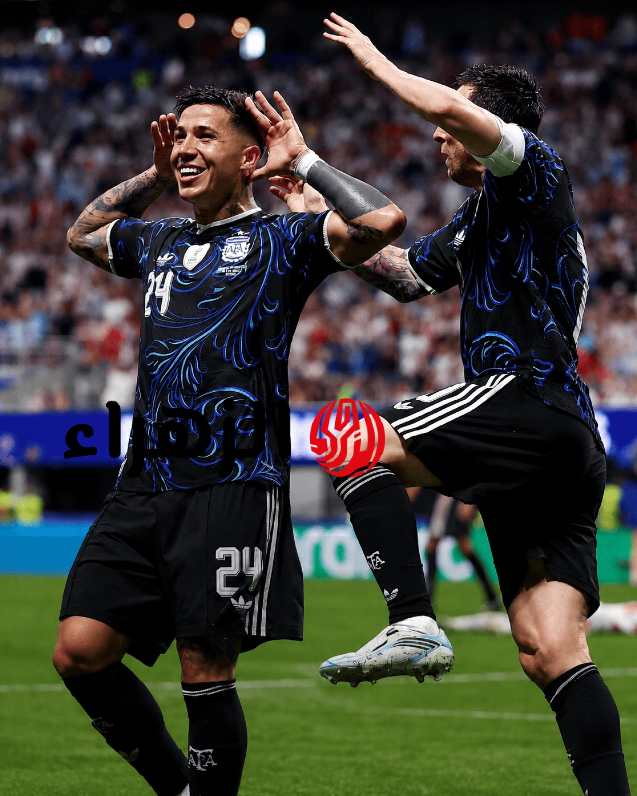 فازت الأرجنتين على إنجلترا في الوقت بدل الضائع وضمنت مكانًا في نهائي كأس العالم