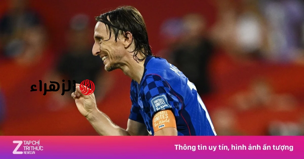 غياب مودريتش عن تشكيلة المنتخب الإنجليزي.