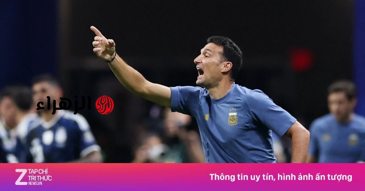 سكالوني ضد معلمه السابق