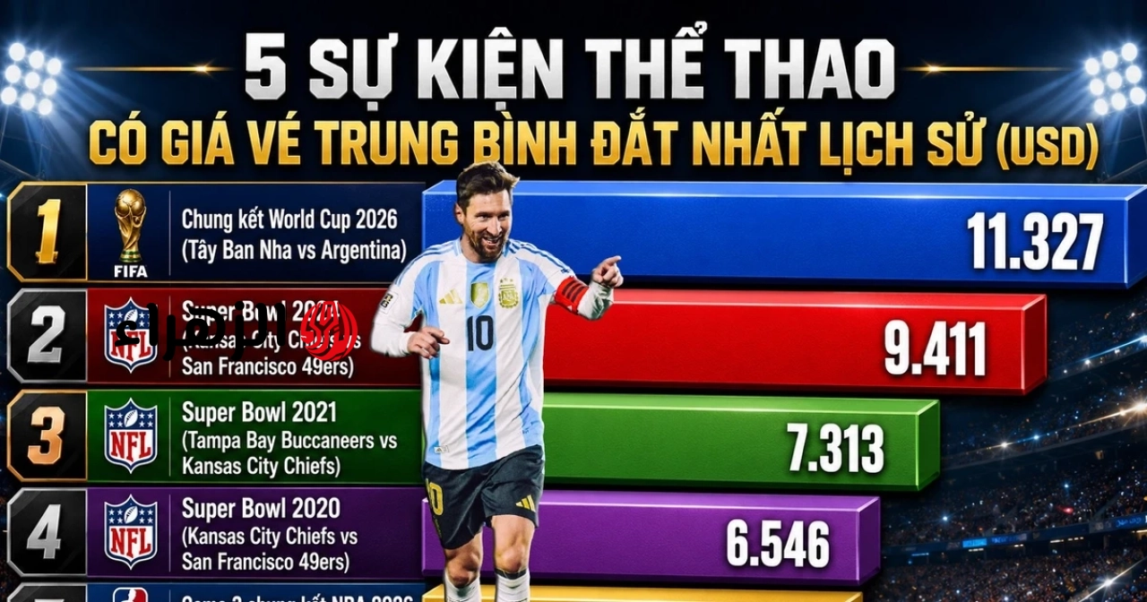 وصلت أسعار تذاكر نهائي كأس العالم 2026 إلى أعلى مستوى لها على الإطلاق في تاريخ الرياضة، حيث بلغت … 2 مليون دولار أمريكي.