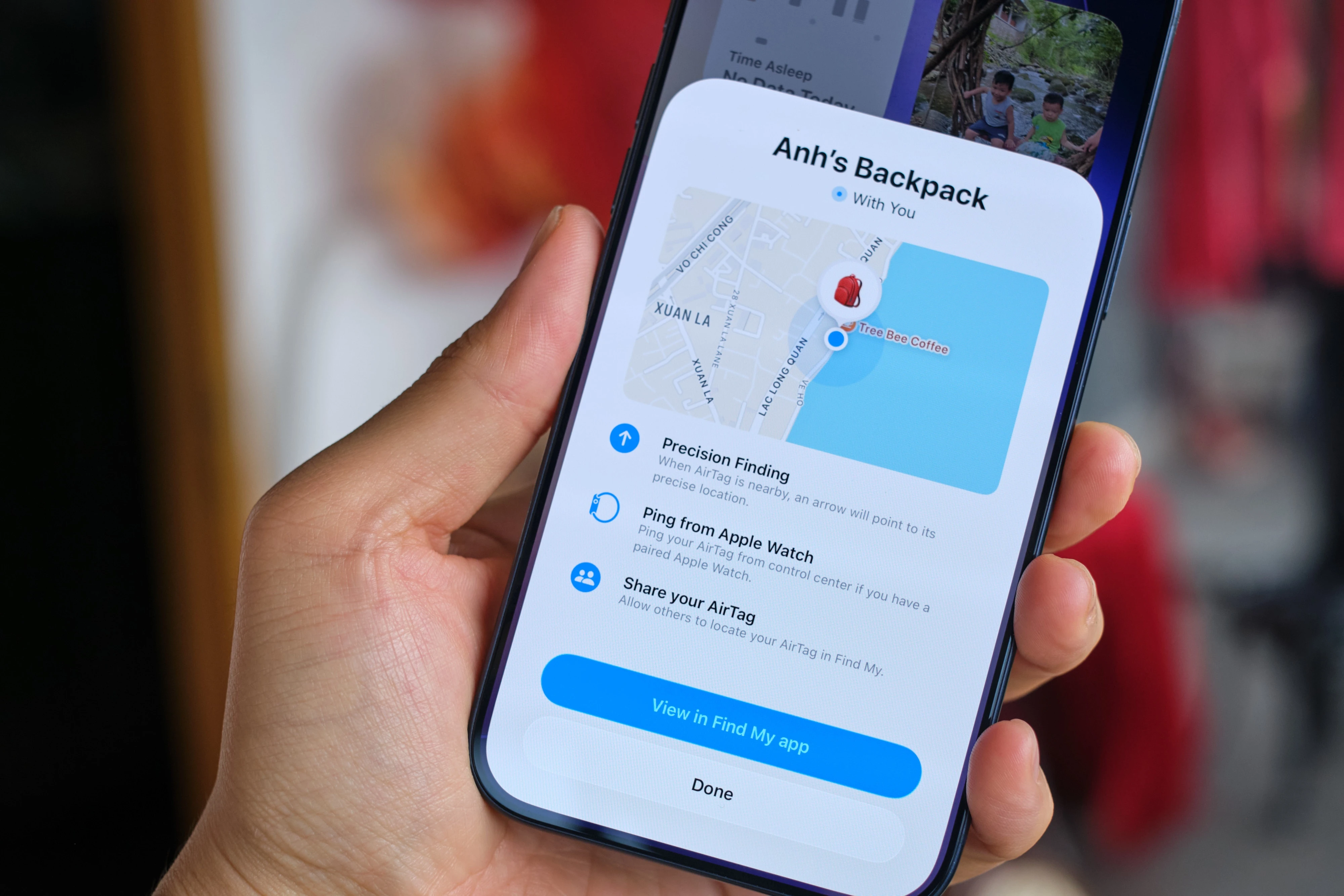 مراجعة جهاز AirTag 2، تجربة عملية لجهاز AirTag 2، ما هو جهاز AirTag، جهاز AirTag من Apple، ملحق جهاز AirTag 2 (الصورة 3) đánh giá AirTag 2, trên tay AirTag 2, AirTag là gì, AirTag của Apple, phụ kiện AirTag 2 ảnh 3