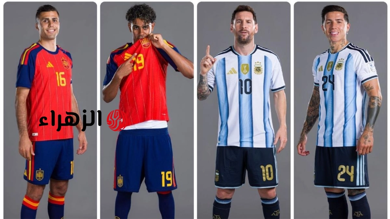 ثنائي عربي.. حكم مباراة الأرجنتين وإسبانيا في نهائي كأس العالم