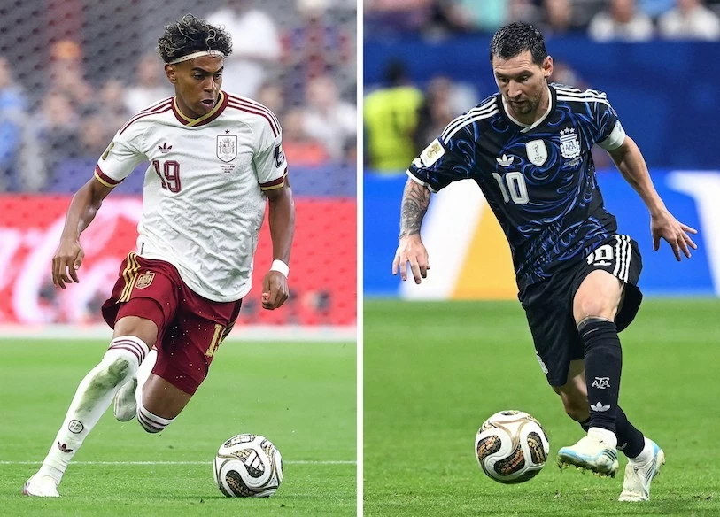من ميسي إلى نيمار ثم لامين يامال: رحلة اللاعبين رقم 10 على مسرح كأس العالم. Từ Messi đến Neymar rồi Lamine Yamal: Hành trình chuyển giao của những số 10 trên sân khấu World Cup