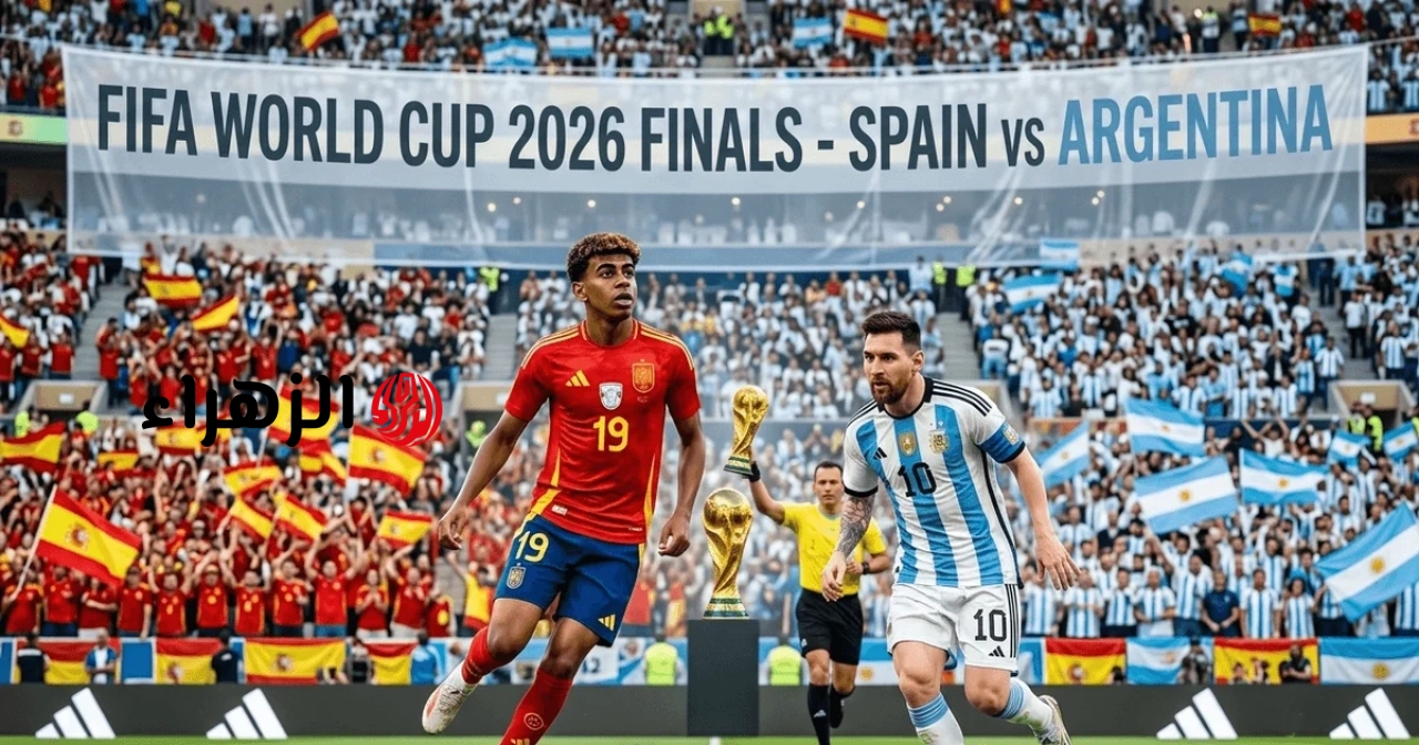 ستقوم قناتا VTV6 و VTVgo ببث مباراة إسبانيا والأرجنتين مباشرة في 20 يوليو 2026.
