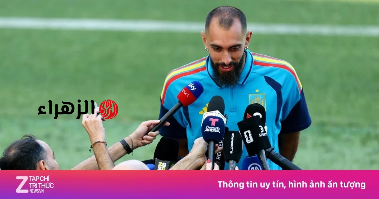 المهاجم الإسباني غاضب قبل المباراة النهائية.