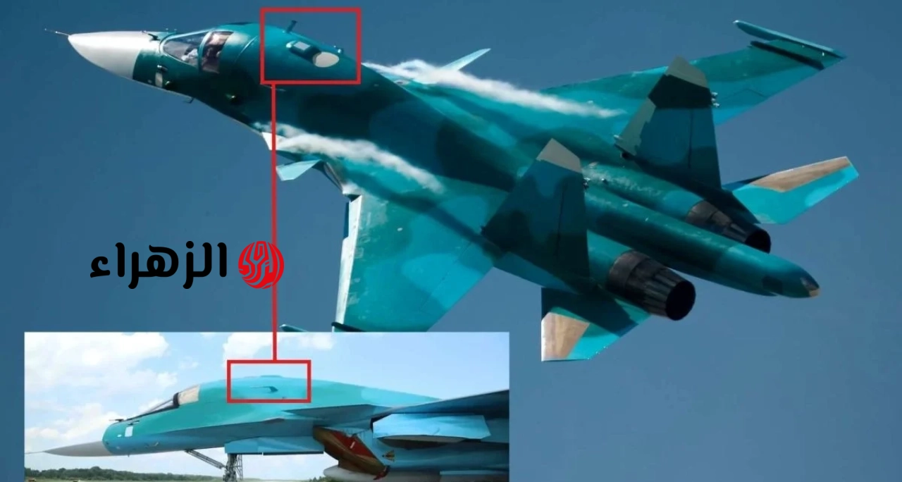 تم الكشف عن طائرة Su-34 المطورة “وحش السماء”، والتي تتميز بقطعة أساسية من المعدات مثبتة خلف قمرة القيادة.