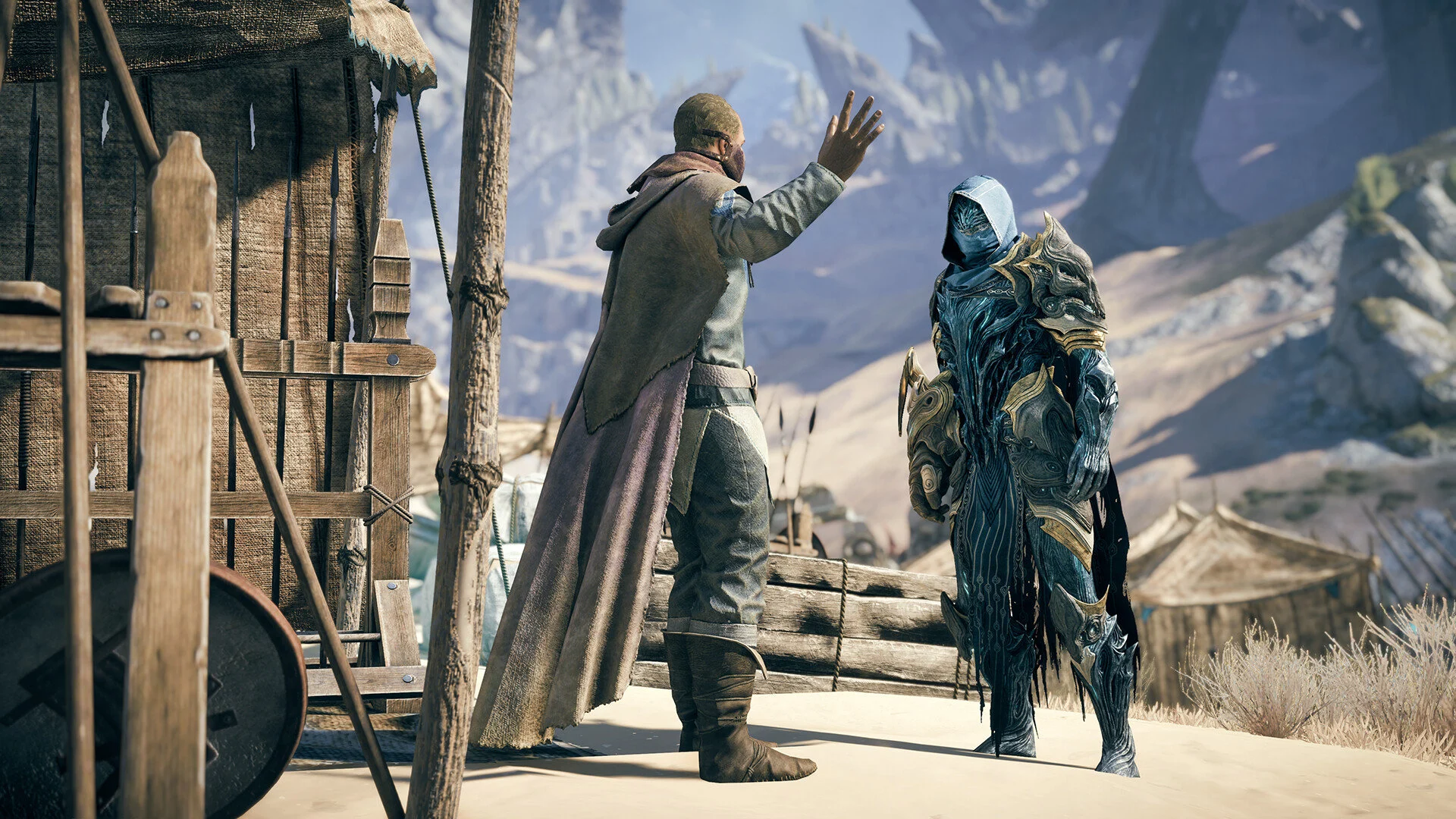 لعبة Atlas Fallen Reign of Sand: لعبة تقمص أدوار وحركة حيث تتحكم بالرمل، متوفرة الآن بخصم 75% على منصة Steam. 6 شخصيتان في وضع اللعب التعاوني في لعبة Atlas Fallen: Reign of Sand.