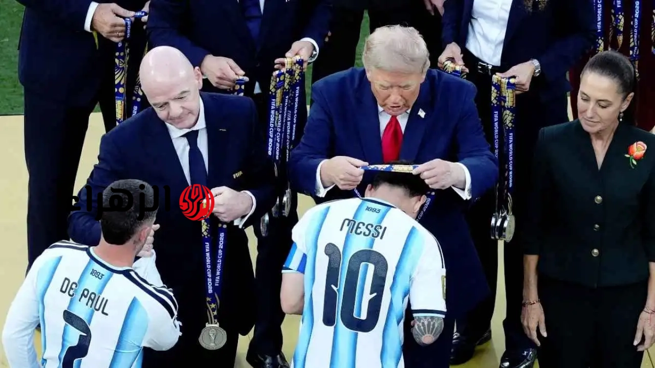 دونالد ترامب عقب خسارة ميسي كأس العالم لست مستاءً وإسبانيا قدمت أداءً أفضل.