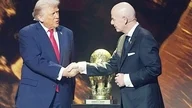 الأرجنتين تدير ظهرها لإسبانيا أثناء استلامها كأس العالم: "انعدام الروح الرياضية"؟ 8 سيقدم الرئيس دونالد ترامب الكأس للفائز بكأس العالم 2026.